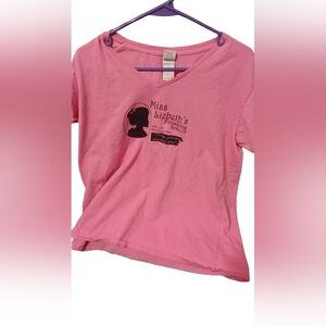 Pink 2xl Lizzie Borden Miss Lizbeth's Finishing School. Souvenir From Salam Mass